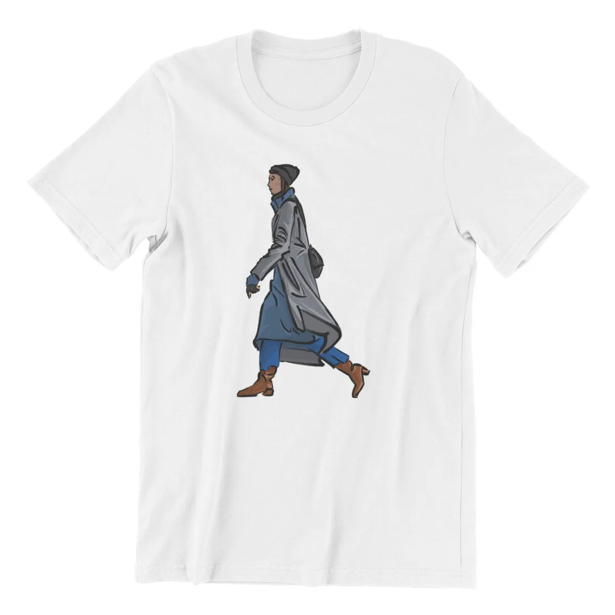 

Casual street look Black Funny Short Sleeve Tshirts 55114