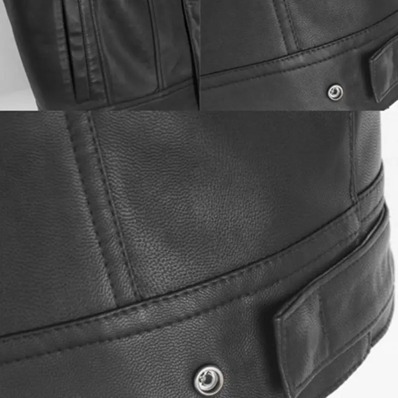 Жилет сынов анархии панк рок Соа Джакс Теллер карнавальный костюм Черная Кожаная