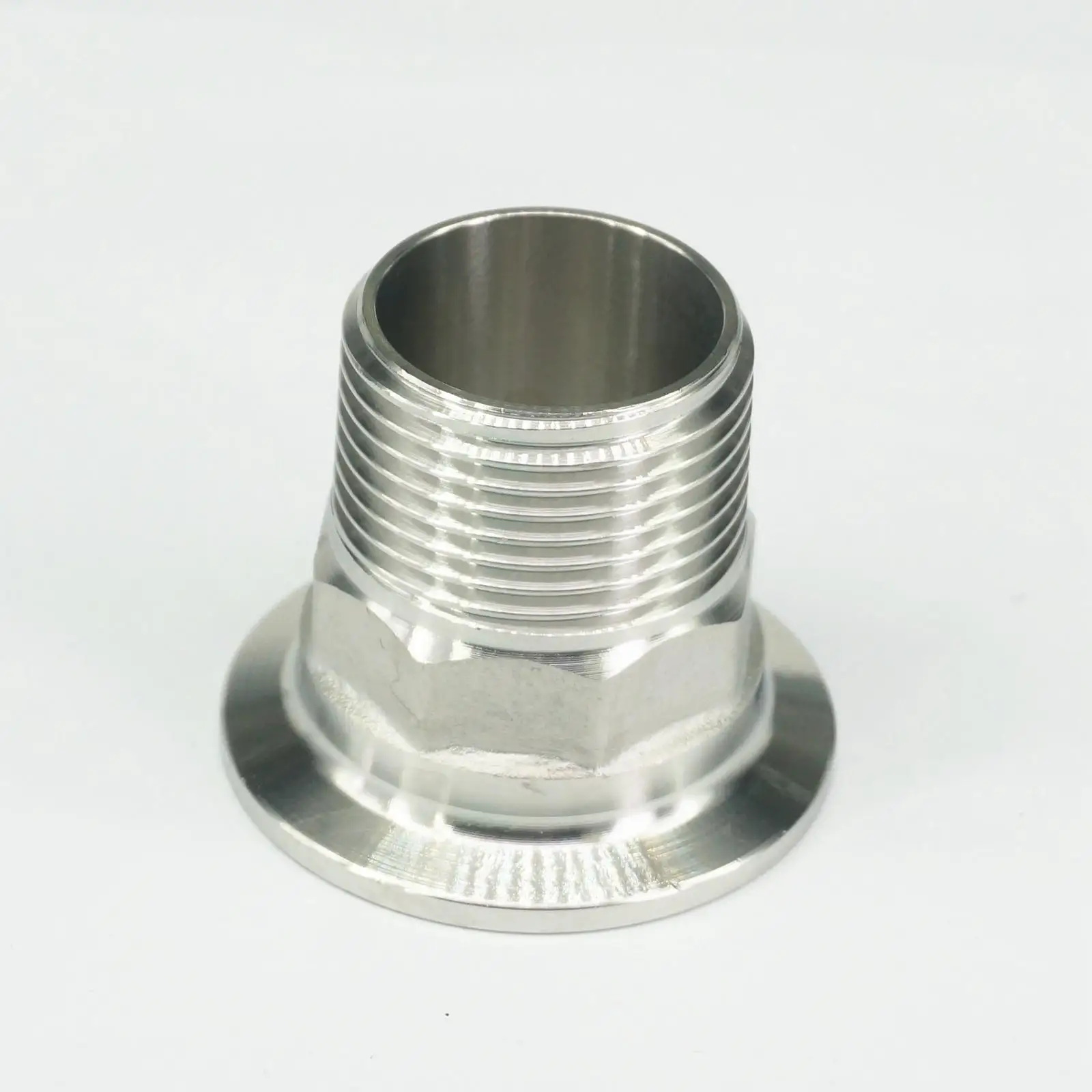 Шестигранная гайка 1 &quotBSP Мужской x 5&quot Tri Зажим 304 фитинги из нержавеющей стали