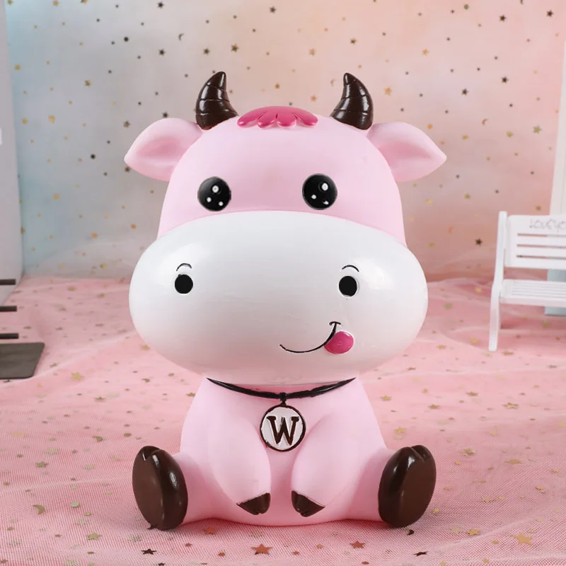 

Children Piggy Bank Funny Money Box Piggy Banks Cow Saving Box Money Boxes Money Bank Coin Mini Atm Kumbara Money Boxes BI50MB