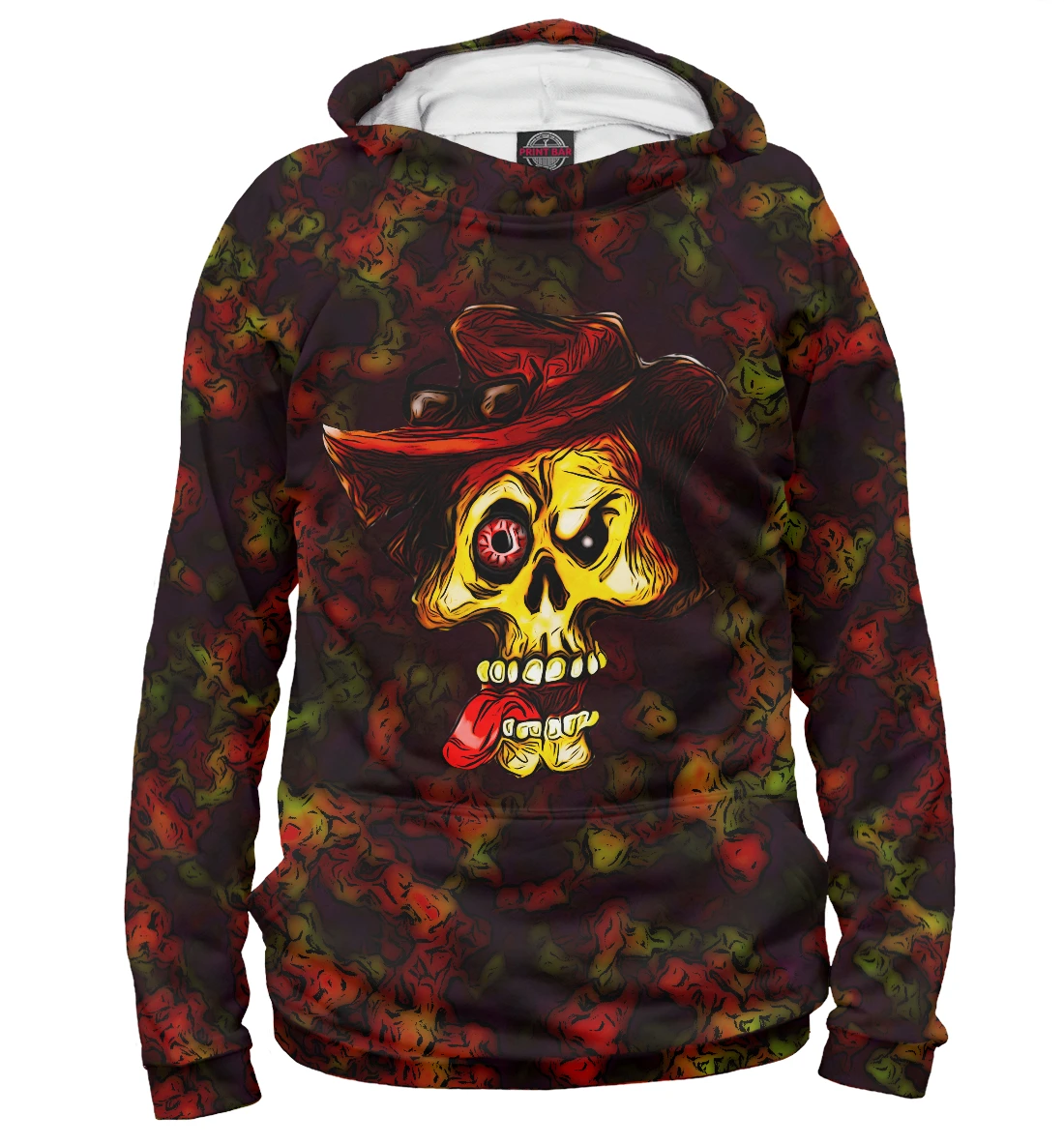 Худи толстовка Елоу Эвил II (Черепа) | Мужская одежда