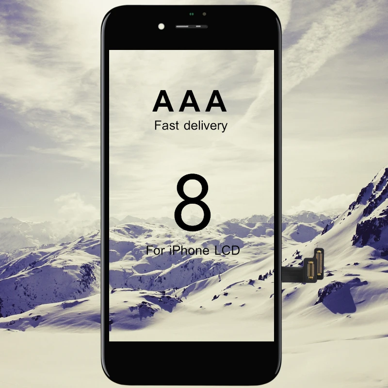 

10pcs For iPhone 8 LCD Screen Display Grade for AAA Best high Screen Replacement Assembly For iPhone 8 LCD with Touch Digitizer