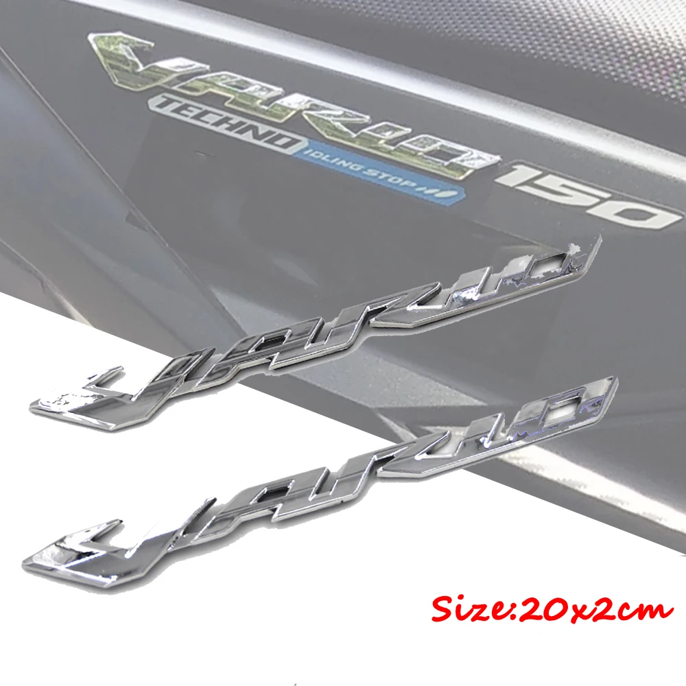 

Motorcycle 3D Emblem Badge Decal Fuel Tank Sticker Tank Pad Protector Decal For Honda Vario150 Vario125 Vario110 Vario 150 125