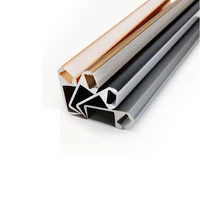 30pcs of 1m 40inch 18mm board clamp led aluminum profilebookcase cabinet wardrobe shelf 45degree 12v 8mm strip channel diffuser