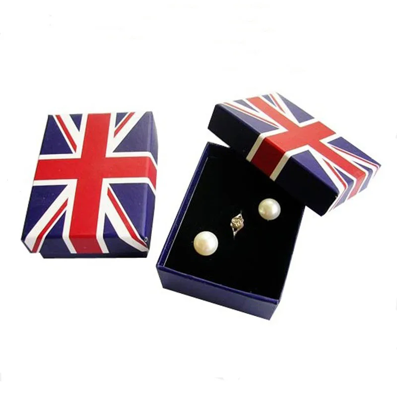 Шкатулка для ювелирных украшений в британском стиле 100 шт./лот Bristh Union Jack шкатулка