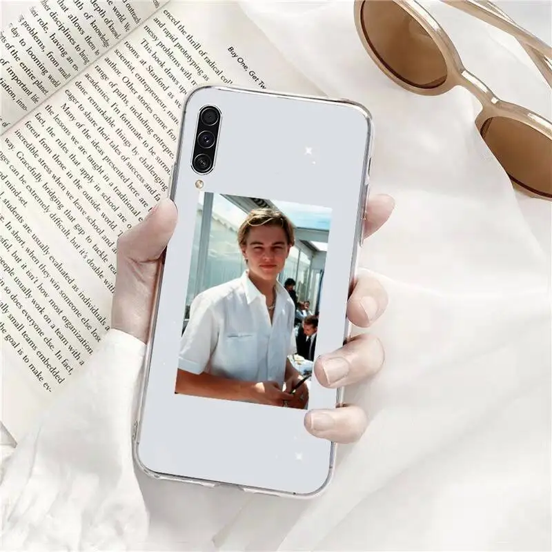 

Leonardo DiCaprio Phone Cases Transparent Clear For Samsung Galaxy A71 A21s S8 S9 S10 plus note 20 ultra