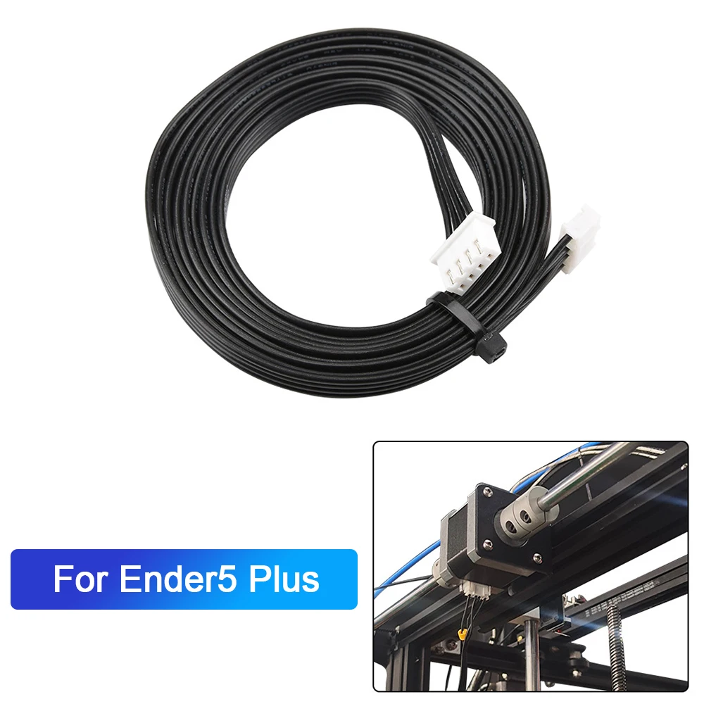 

Brand New 145cm 3D Printer Motor Cable 4 Pin Portable Stepper Extension Cable For 3D Printer Parts Series Motor Wire