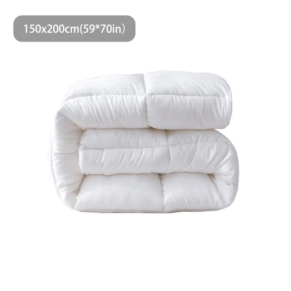 Goose Down Winter Quilt Comforter Blanket Duvet Filling Cotton Cover Duvet Quilt Core Home Hotel Winter Quilt Bedding Washable