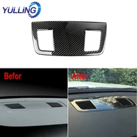 carbon fiber dashboard air outlet vent frame cover for bmw 3 series e90 e91 decoration air vent outlet covers for car accessorie