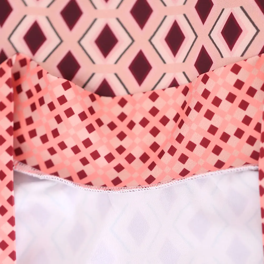 

Droppshiping New Arrival 2019 Winter Fashion Fall Women Geometric Print Long Sleeves Casual Coat Outer Wear Jacket Cardigan J55