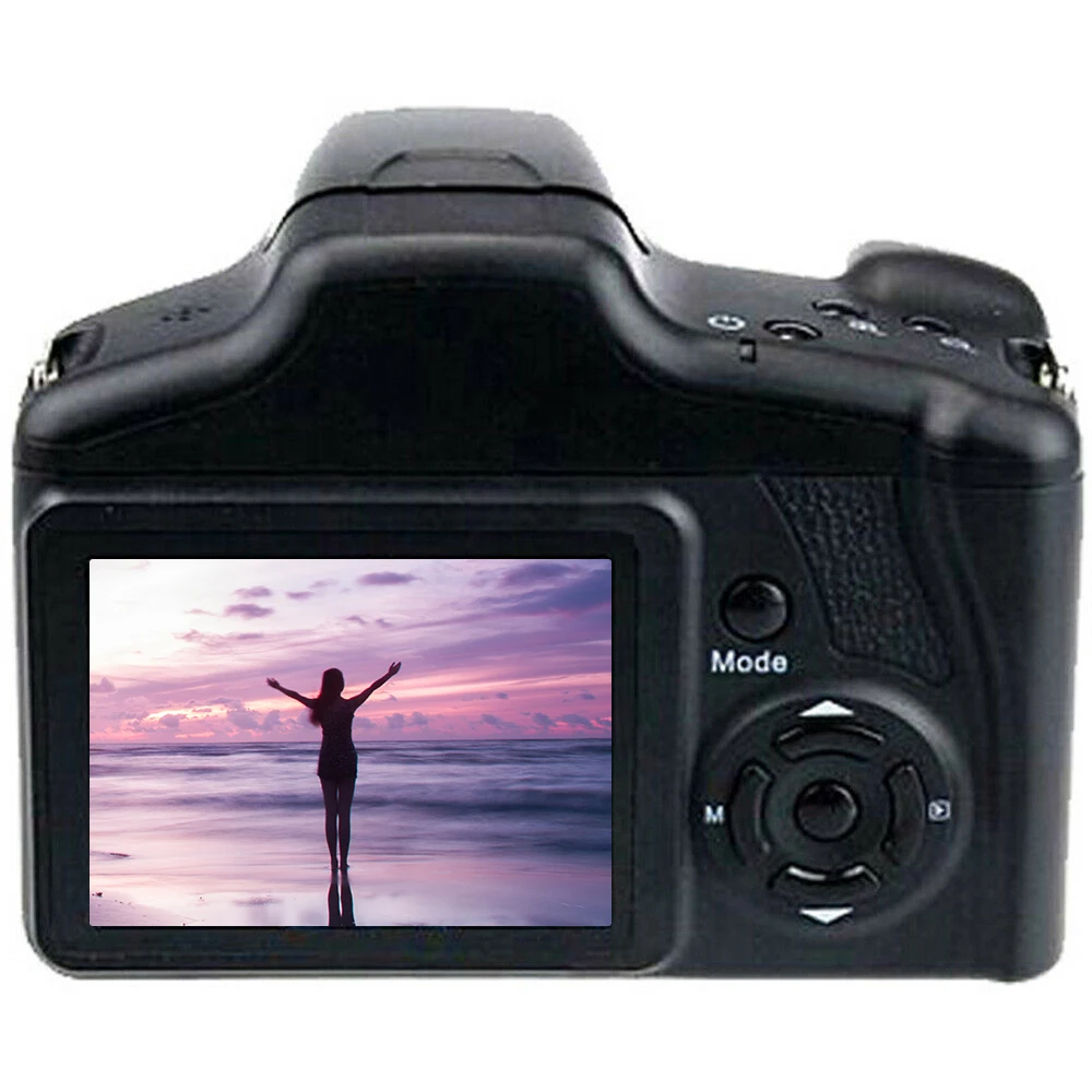 

HOT Digital SLR Camera 2.4 Inch TFT LCD Screen Full HD 1080P 16X Zoom Anti-Shake 16 Megapixel CMOS Sensor Ultra-Light Portable