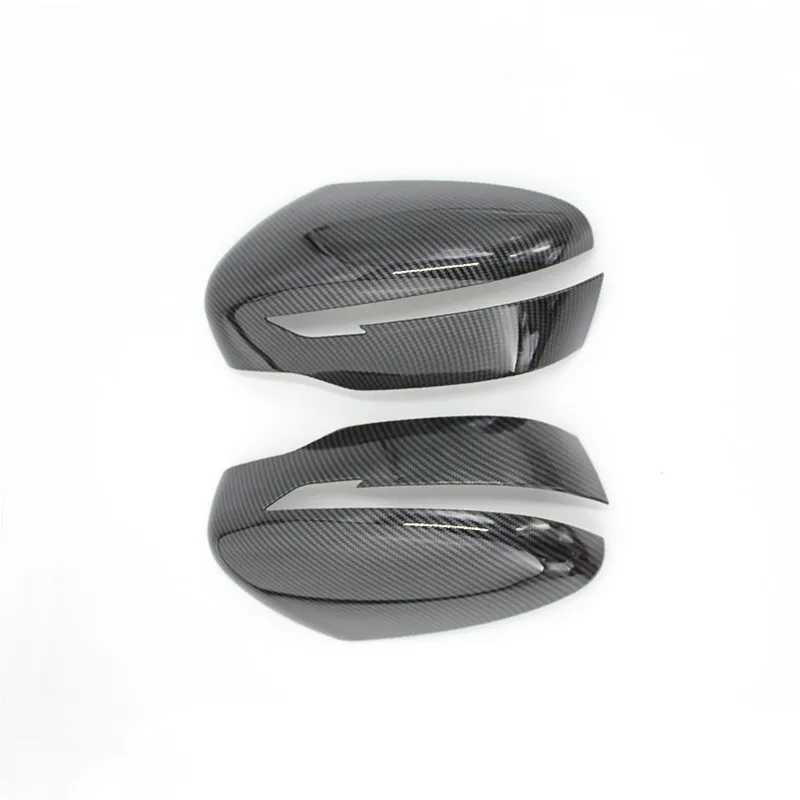 Углеродное волокно стиль накладка на зеркало заднего вида автомобиля украшение