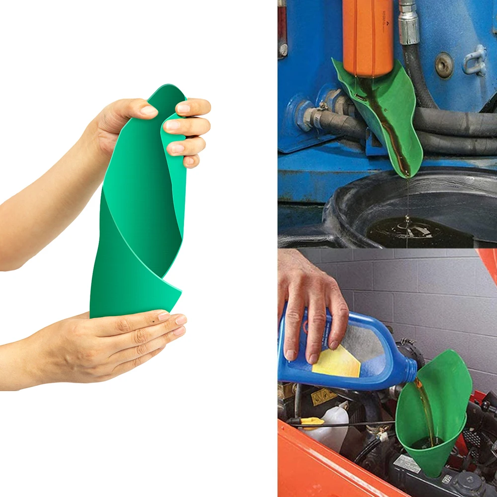 Гибкий дренажный инструмент Воронка масляная добавка мотоцикл