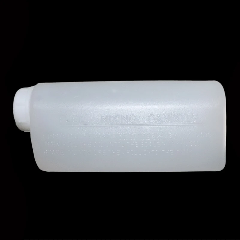 

600ML 2-Stroke Oil Petrol Fuel Mixing Bottle Container For Chainsaw Strimmers 20:1 25:1 40:1 Nylon plastic
