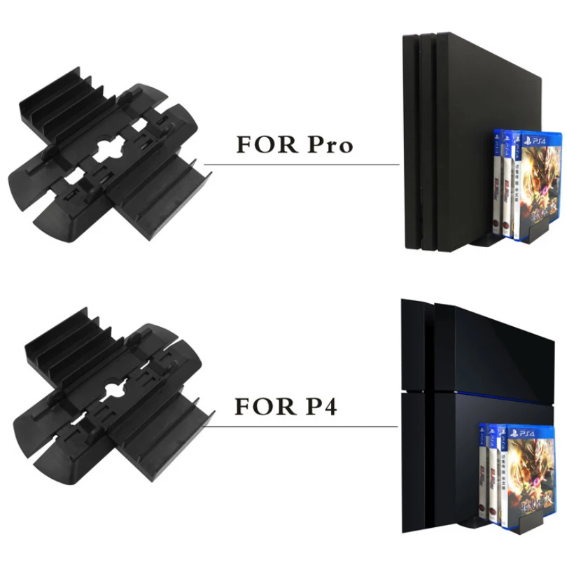 Аксессуары для PS4 Playstation 4 вертикальная подставка держатель диска Slim Pro новый