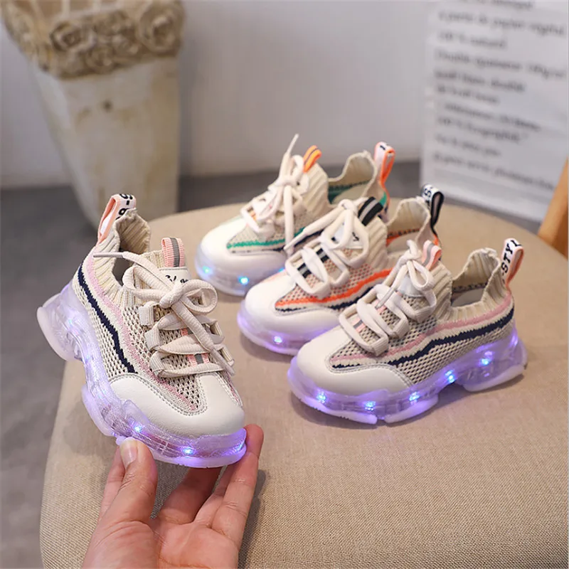 2021 новая детская обувь с зарядкой Usb для маленьких мальчиков и девочек туфли со