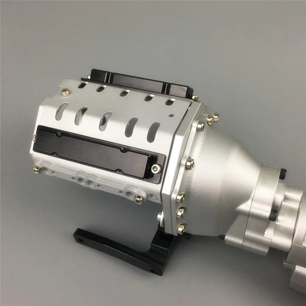 Сверхмощный металлический двухскоростной двигатель V8 коробка передач для 1/10