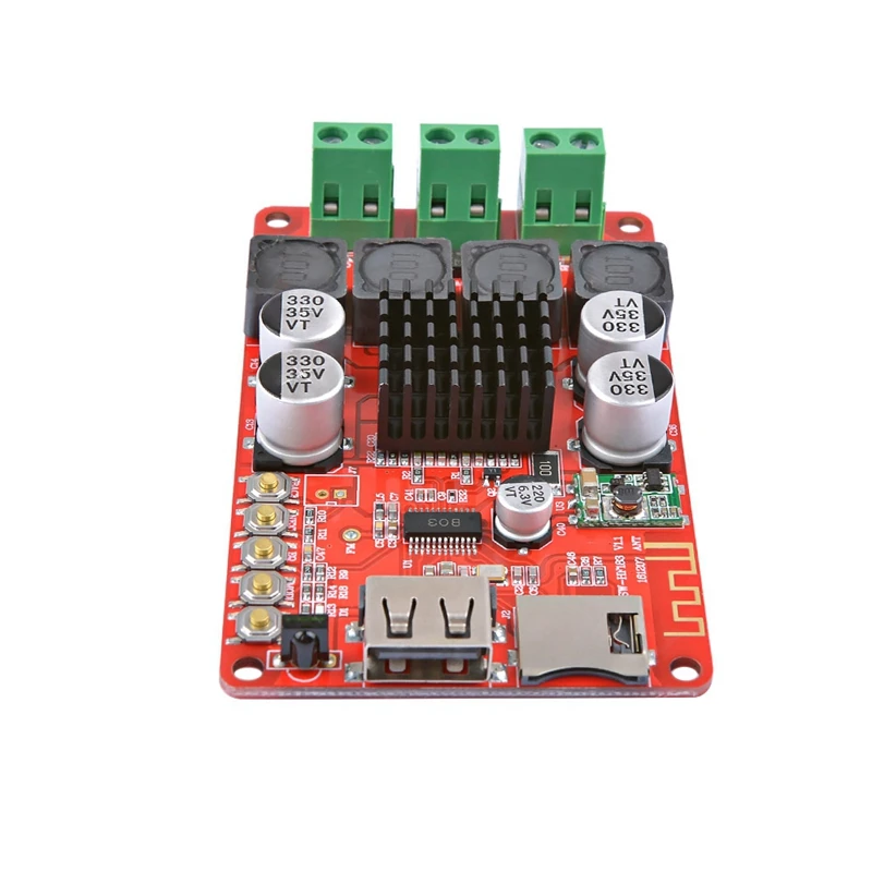 FULL Tpa3116 Bluetooth приемник усилитель аудио доска Цифровой U диск Tf декодирование с