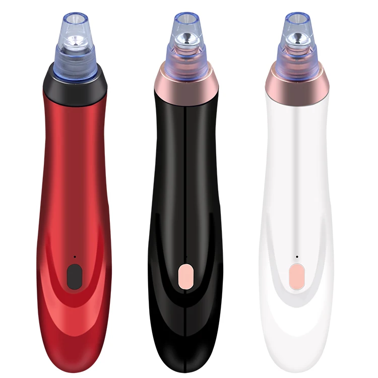 Face Skin Care Machine Nose Acne Cleanup Cleansing Electric Vacuum Cleaner Pore Blackhead Cleaning Kit Blemish Removers | Красота и
