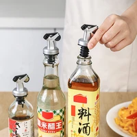 oil bottle stopper food grade plastic nozzle sprayer liquor dispenser rubber wine pourers kitchen tools bar accessories