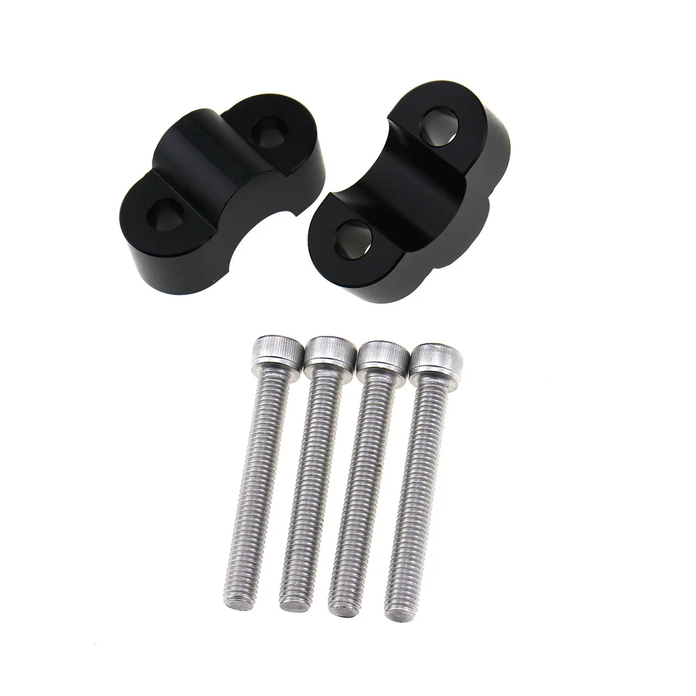 VSTROM 2 шт. 7/8 &quot22 мм Мотоцикл с ЧПУ алюминиевый руль Riser зажим для крепления конуса