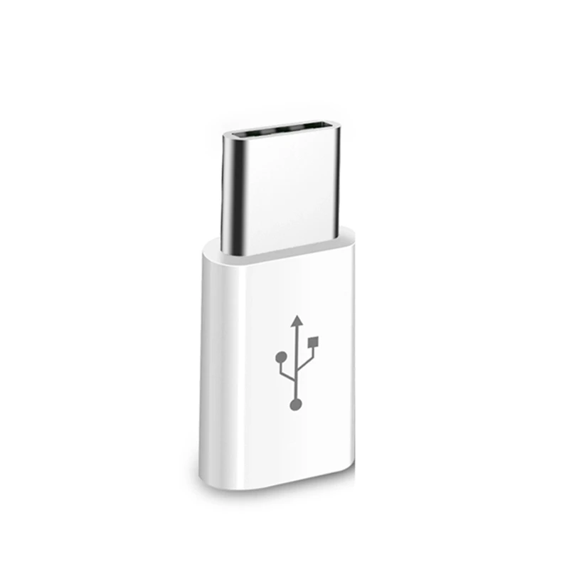 Тип-c конвертер для Micro USB зарядное устройство адаптер для type C для Xiaomi 5 5S Plus 6 8 9 MIX 2S 3 samsung S8 S9 S10 Plus телефон OnePlus - Цвет: 1 PCS