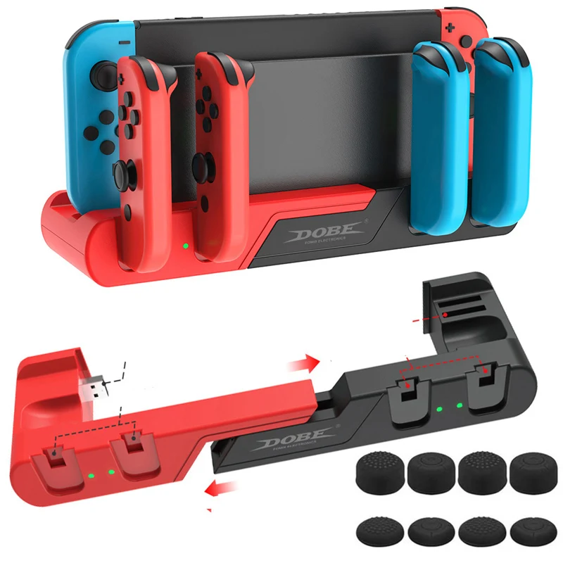 

Док-станция для Nintendo Switch NS NX, 2 игровых слота