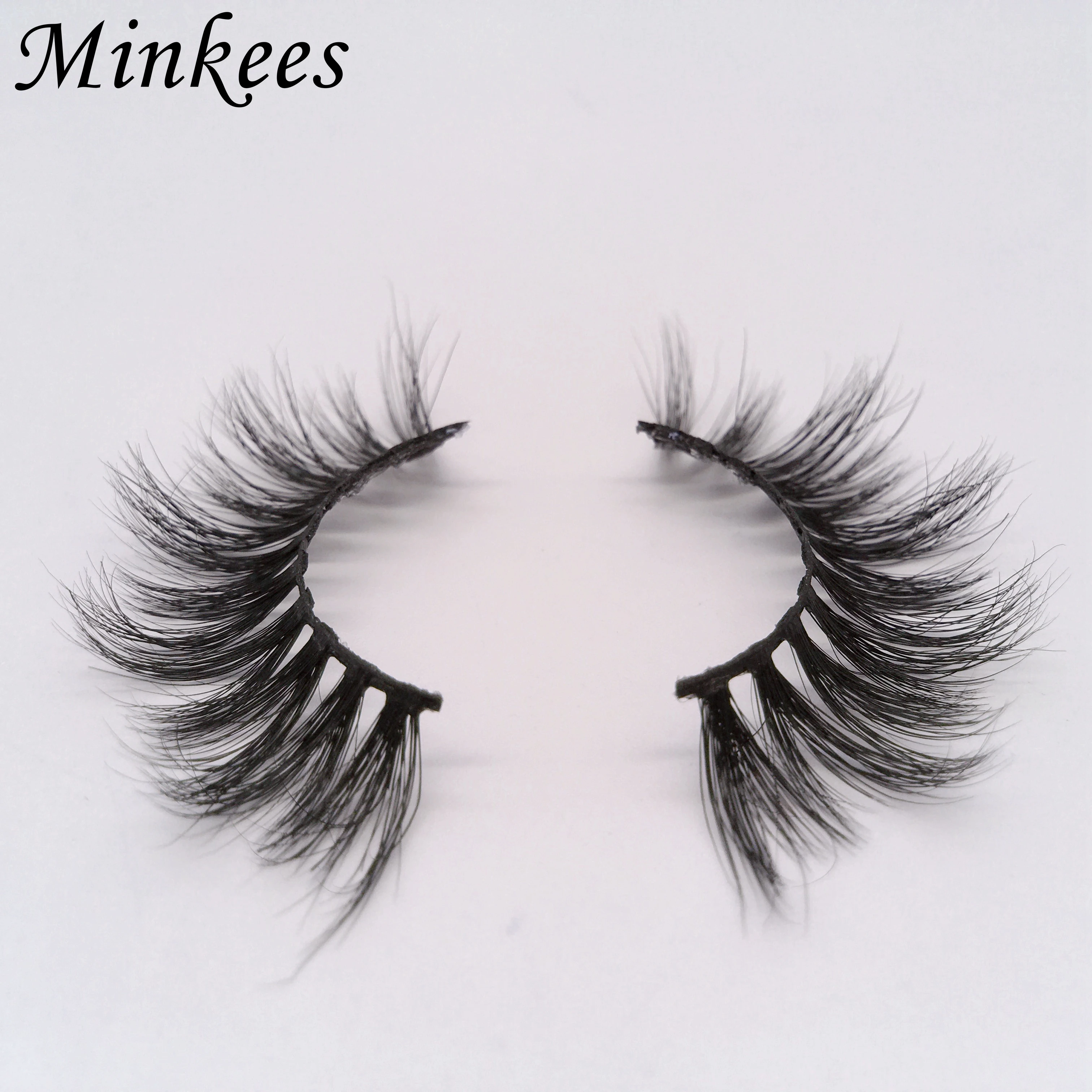 

Mink Fur False Eyelashes Wholesale 5D Handmade Full Strip Wispies Lashes Bulk Multilayer Crisscross 5/10/20Pcs Minkees