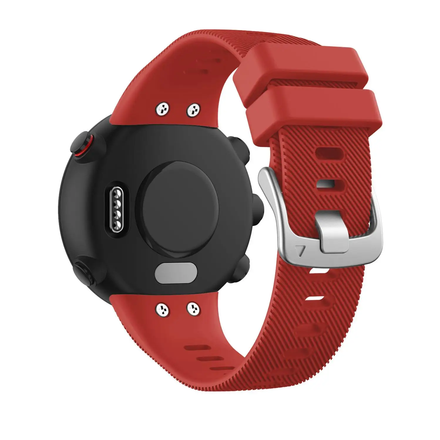 Red Силиконовый ремешок для Garmin Forerunner 45 45 s, умный ремешок для часов, спортивный сменный Браслет, цветной браслет Correa с инструментом - Цвет: Red