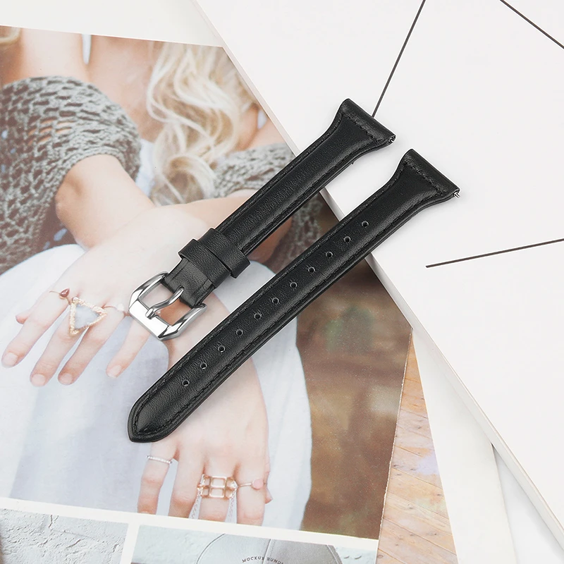 

Fastion PU Leather Strap for Samsung Galaxy Watch Gear S2 Active Smart Watch Bracelet Butterfly Buckle Band 20mm 22mm for Huawei