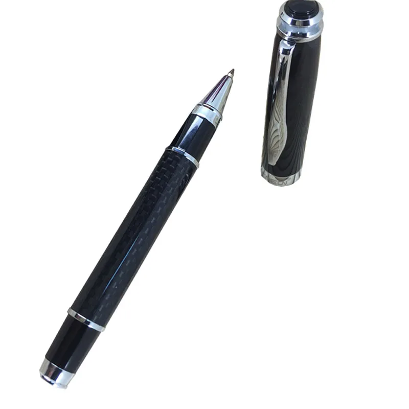

ACME Classic & Luxurious Design Branded Liquid ink Pen 35g Heavy Pen Writing Instruments Men's Gifts Carbon Fiber Rollerball Pen