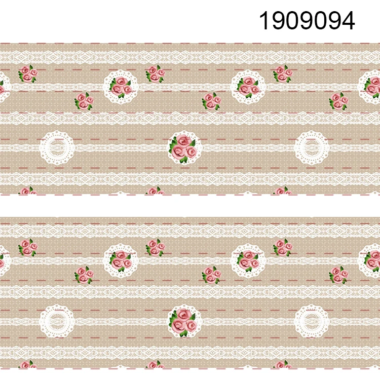 10 ярдов-Различные размеры-корсажная лента-цветные полосы с цветочным принтом |