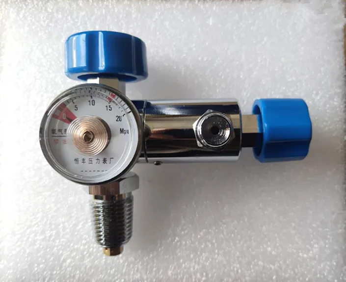 

Small Pressure Gauge Head Accessories 2L Welding Tool Oxygen Cylinder Pressure Reducing Valve Repair Oxygen Tank Accessories