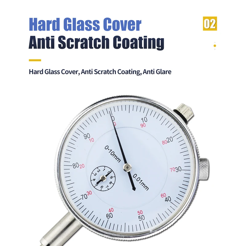 0-10mm/30mm Dial Indicator Bore Gauge Precision 0.01mm Micrometer Tool Hour Type Measurement Instrument |