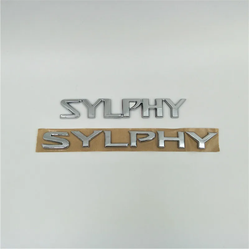 

Для Nissan Sylphy эмблемы задний багажник Хвост Логотип буквы табличка автомобильные наклейки