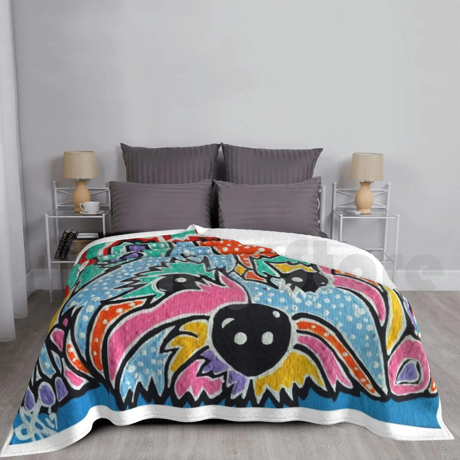 

Одеяло ватные конфеты Westie West Highland Dog Pet Terrier шотландская кэрн Бордер Глен