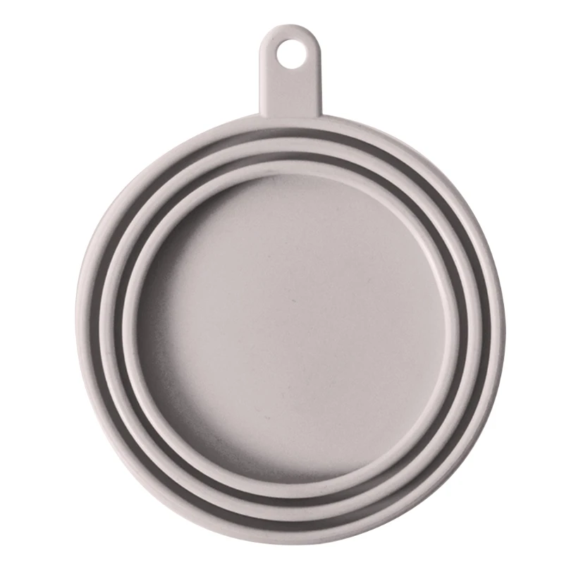 

Pet Silicone Canned Lid Reusable Dog Food Fresh-keeping Tin Sealing Can Cover