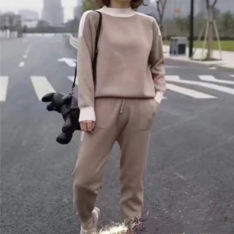 Женский хлопковый комплект из 2 предметов однотонный бюстгальтер с круглым