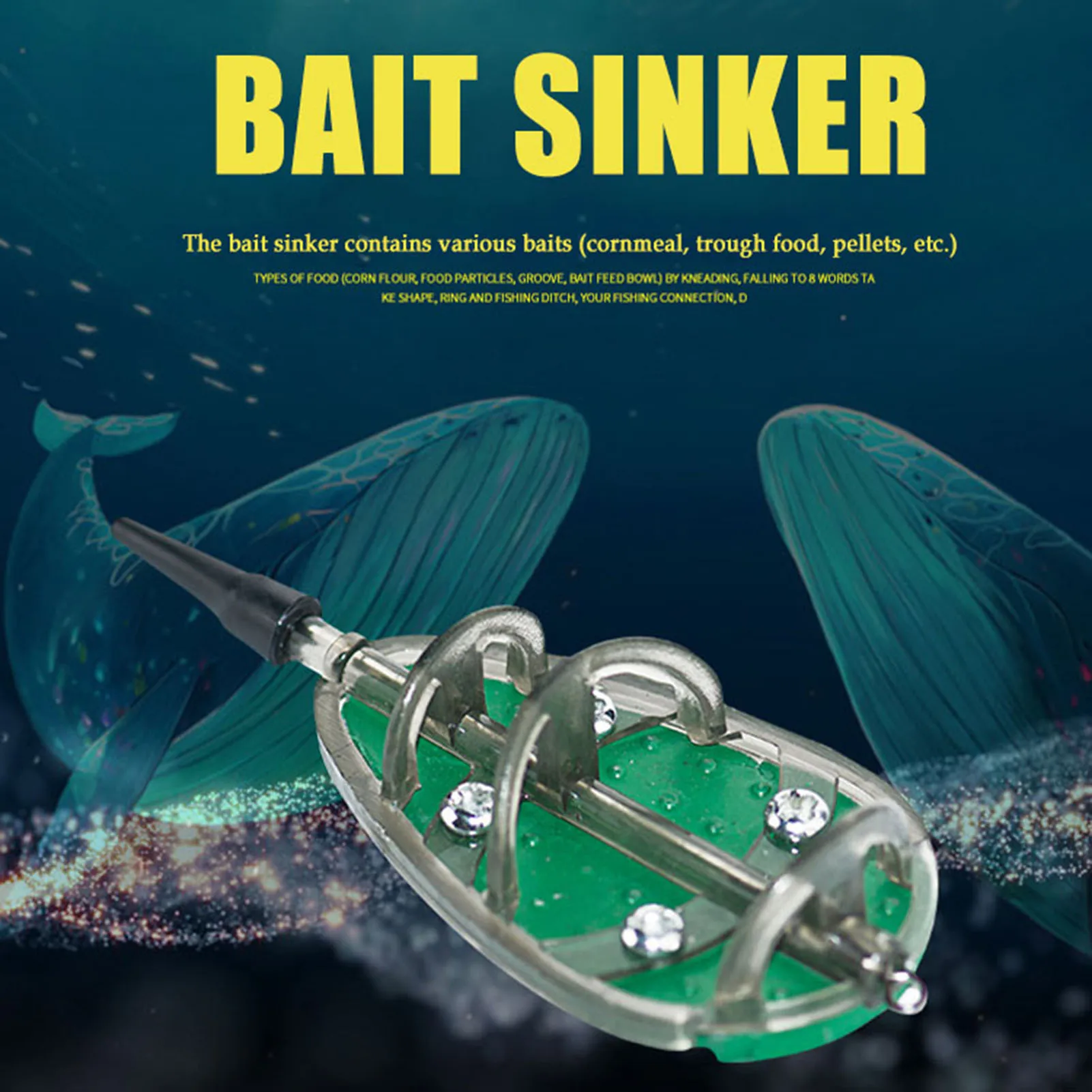 Приманка встроенный метод подачи Литейный инструмент для ловли карпа кормления