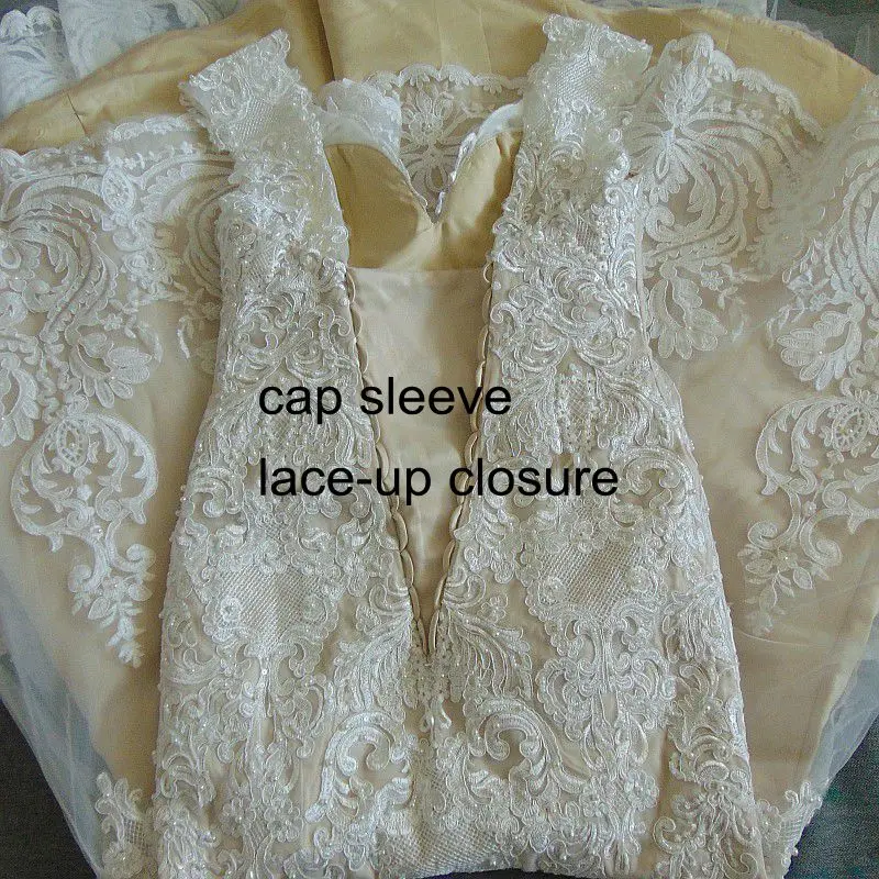 Vestido de noiva уникальные кружевные свадебные платья русалки с жемчугом на тонких бретелях, платье невесты, элегантные свадебные наряды Русалка