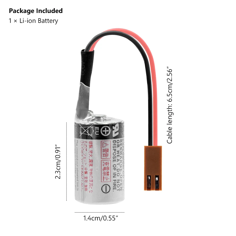 YCDC ER3V 3 6 V 1000mAh аккумуляторная батарея для ЧПУ литий ионная резервные батареи