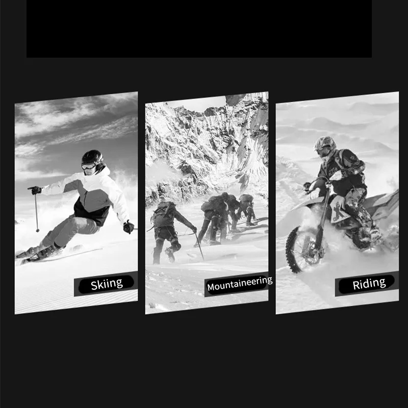 

Men Women Touch Screen Full Fingers Thermal Fleece Lined Winter Sports Cycling Racing Motorcycle Skiing Gloves Guantes Ciclismo