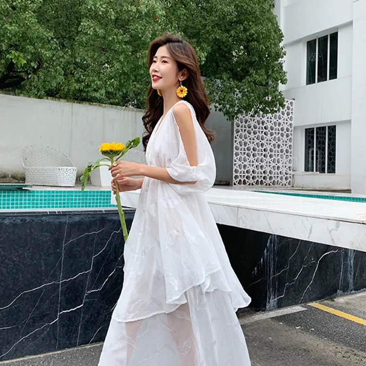 2019 новые корейские Винтажные серьги в форме подсолнечника большие висячие для