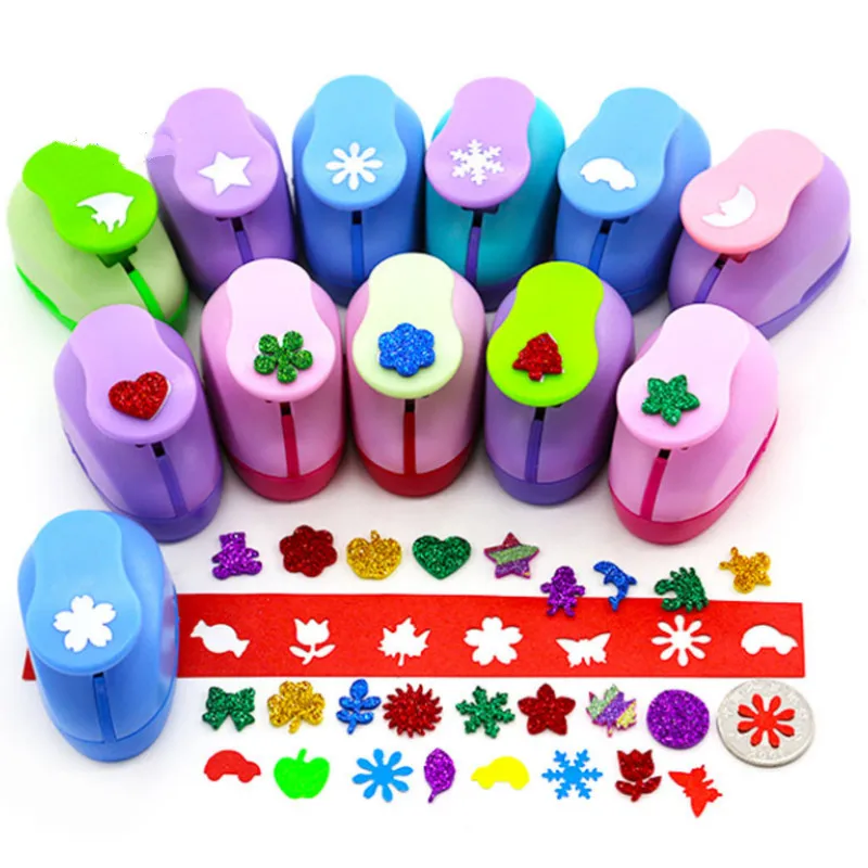 2 5 см цветок Пробивной DIY ремесло дети Дырокол резак тиснение дырокол для