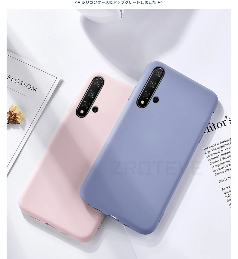 Honor 20 Pro Чехол ZROTEVE жидкий силиконовый чехол для huawei Honor 20 10 Lite 20i i чехол мягкий чехол huawei Honor View 20 V20 чехол s