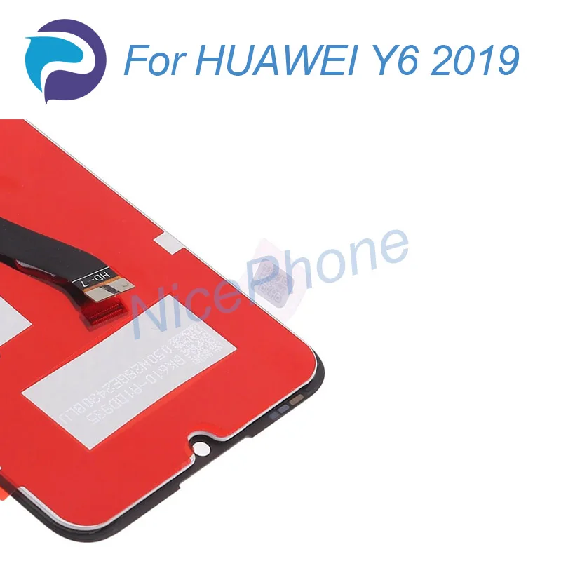 Для HUAWEI Y6 премьер 2019 ЖК экран + сенсорная панель (диджитайзер) дисплей 1560*720 MRD LX1/1F/1N