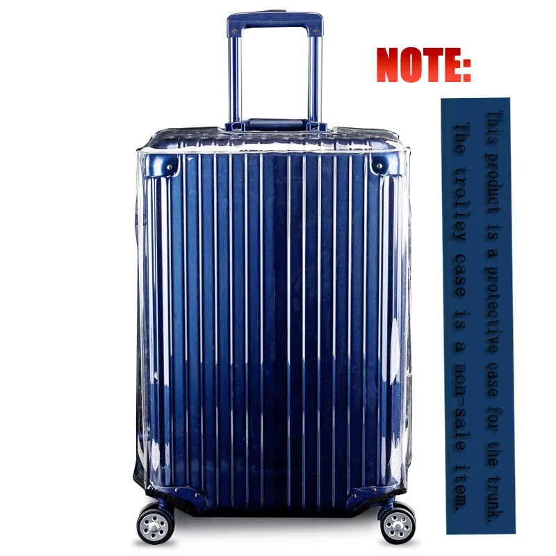 Прозрачный чехол на колесиках из ПВХ для багажа путешествий аксессуары Защитные