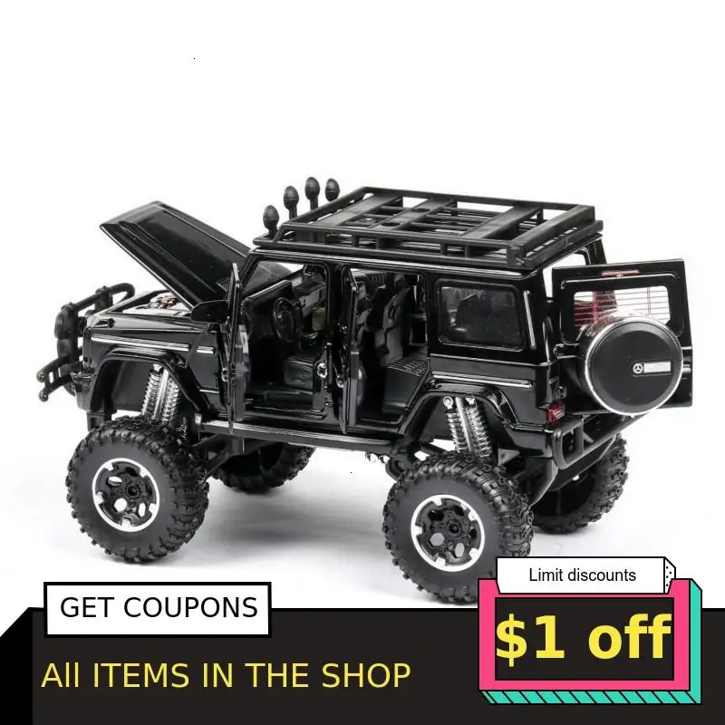 1/32 Mercedes Benz G63 G 500 высокая имитация сплава Модель автомобиля внедорожника авто 6