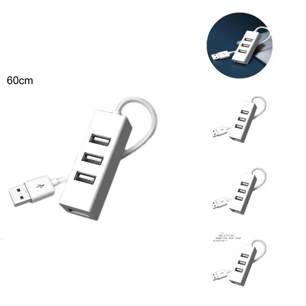 

USB Splitter Hub 4-in-1 Docking Station 4-in-1 USB2.0 Docking Station