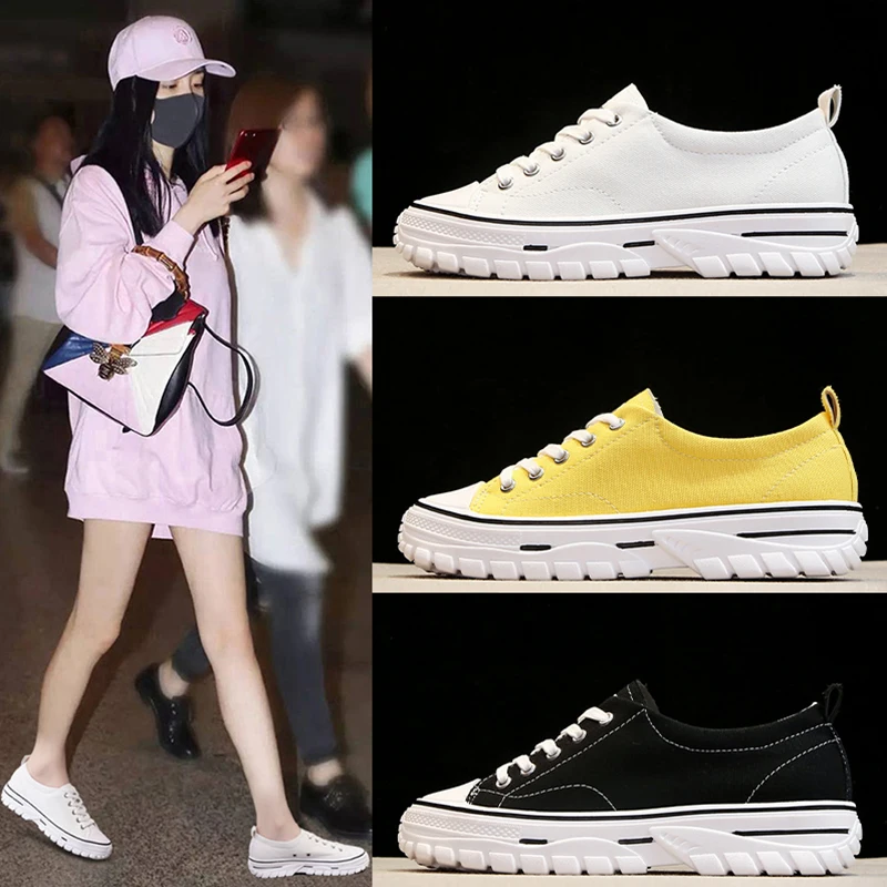 2019 холщовая Обувь Кеды женские нескользящие не сужающиеся книзу мягкие удобные